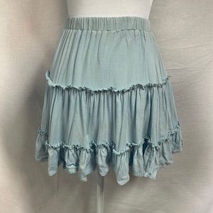 Princess Polly Ruffle Mini Skirt